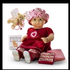 American girl Bitty Baby Heart To Heart Set Retired